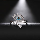 Zirconia Eye Ring For Women