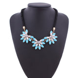 Bohemian Ethnic Exaggerated Braided Twist Multilayer Metal Necklaces