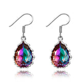 Charm 925 Sterling Silver Drop Earrings