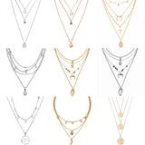 Crystal Moon Necklace