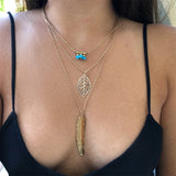 Crystal Moon Necklace