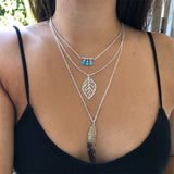 Crystal Moon Necklace