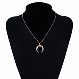 Crystal Moon Necklace