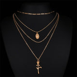 Crystal Moon Necklace