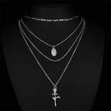 Crystal Moon Necklace
