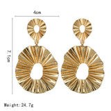 Gold Color Stud Earrings for Women