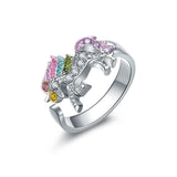 Cartoon Unicorn Ring for Women