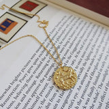 925 Sterling Silver Astrology Horoscope Necklace